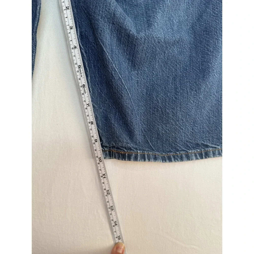 Levi Strauss 501 Men's Button Fly Denim Shorts Cotton Y2K 90s 38W
